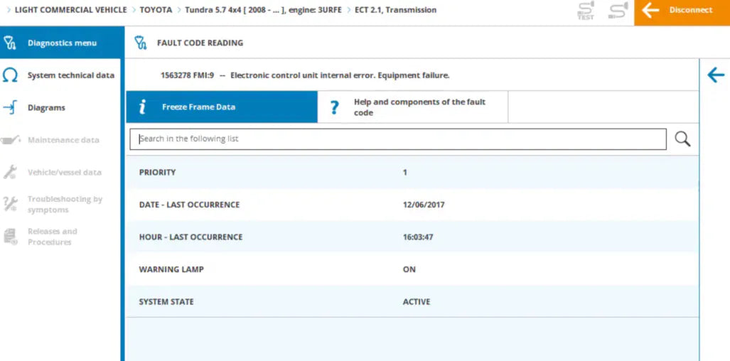 Scanner software screenshot