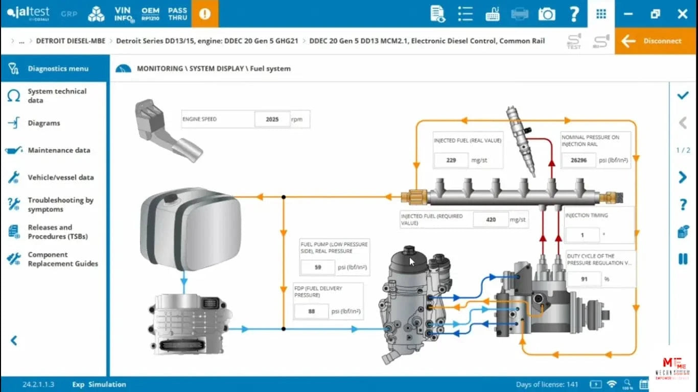 Benefits of Using the Jaltest Detroit Diesel Diagnostic Software
