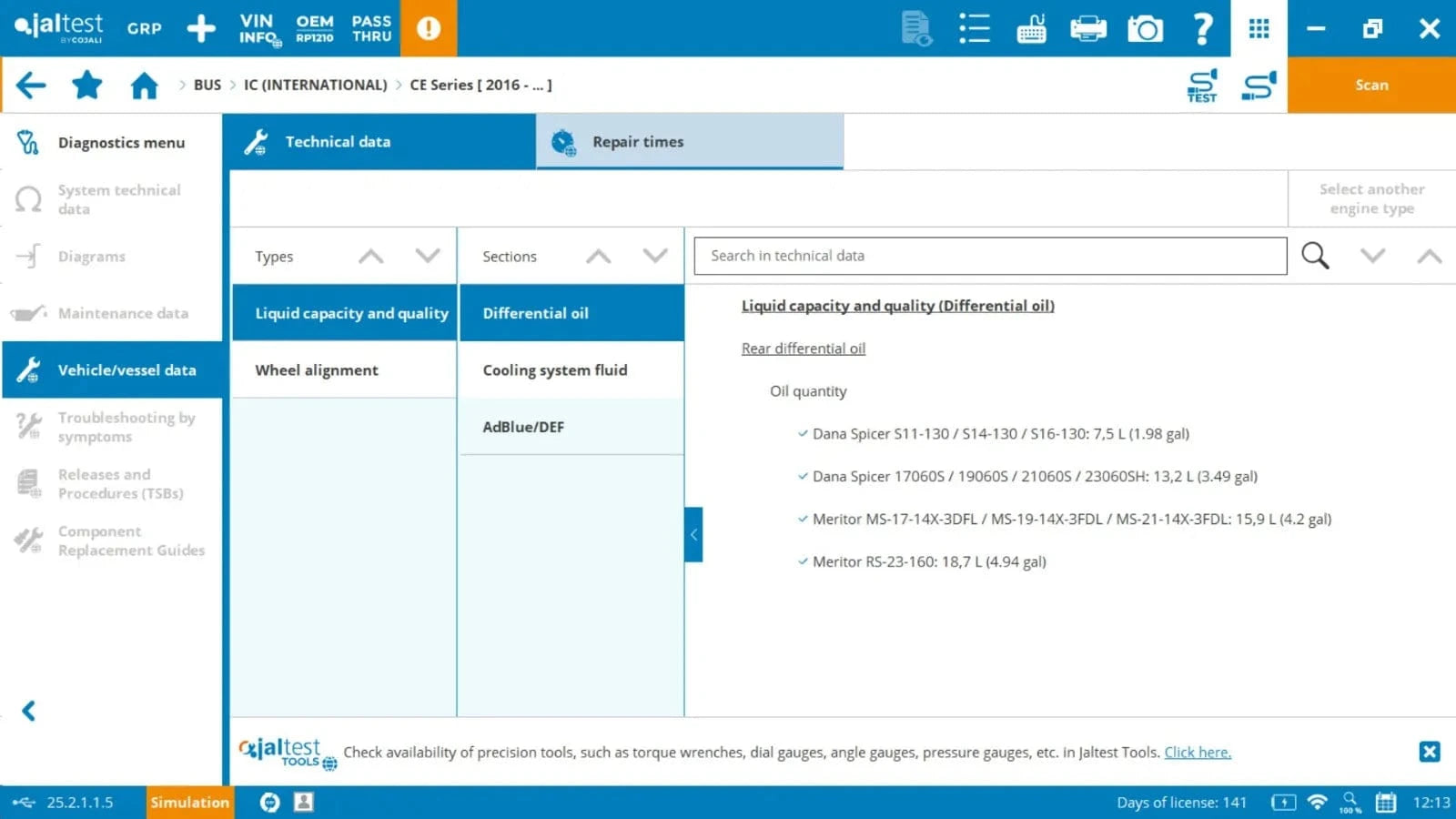 Fault Resolutions of Engines and Transmissions