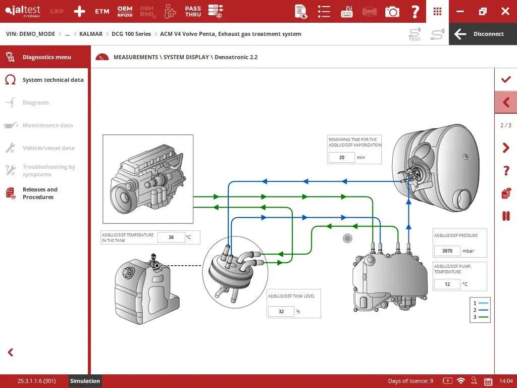 jaltest software scan sceenshot