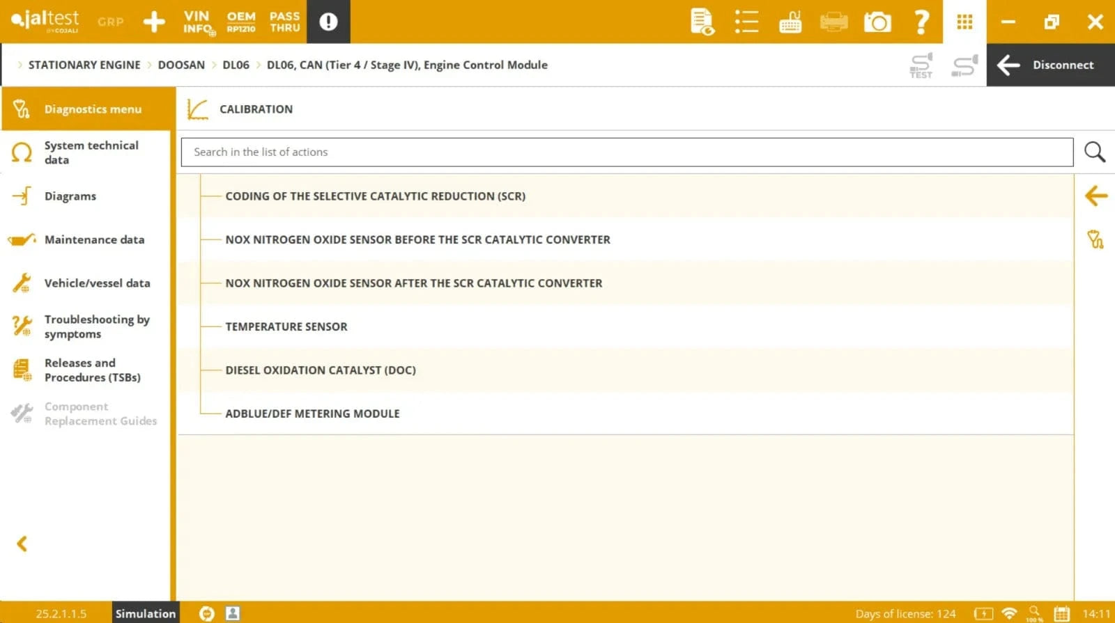 Jaltest Doosan Fault Code List – Analyzing and Clearing