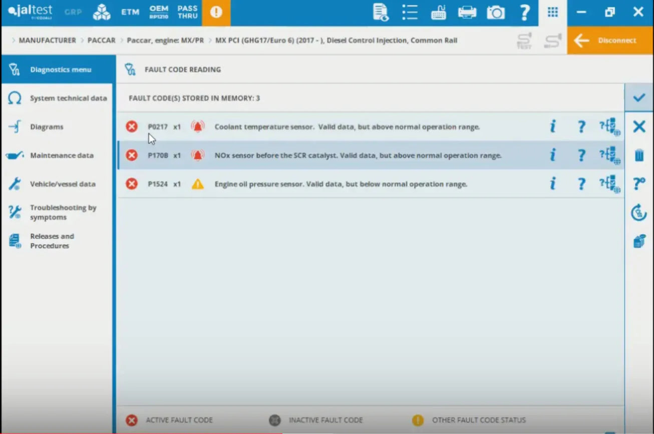 Scanner software screenshot