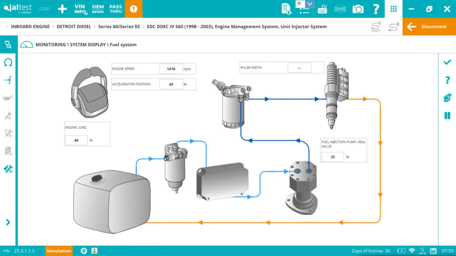 User-Friendly Diagnostic Menu and Seamless Navigation