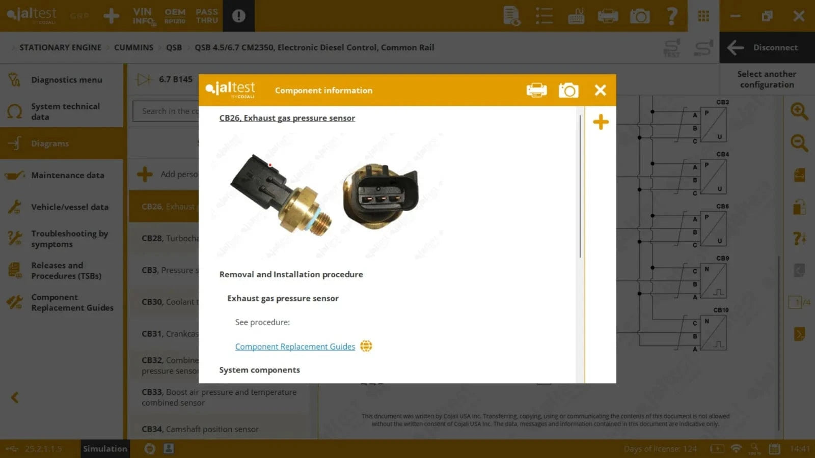 User-Friendly Diagnostic Menu for Easy Navigation