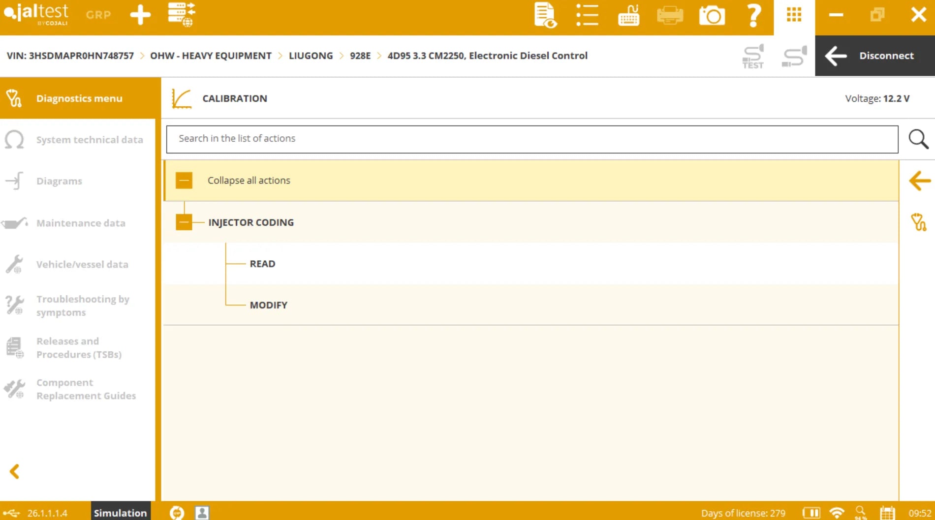 Scanner software screenshot