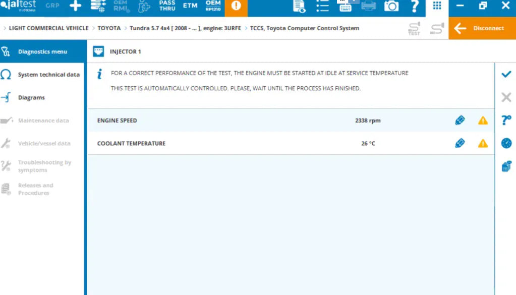 Scanner software screenshot