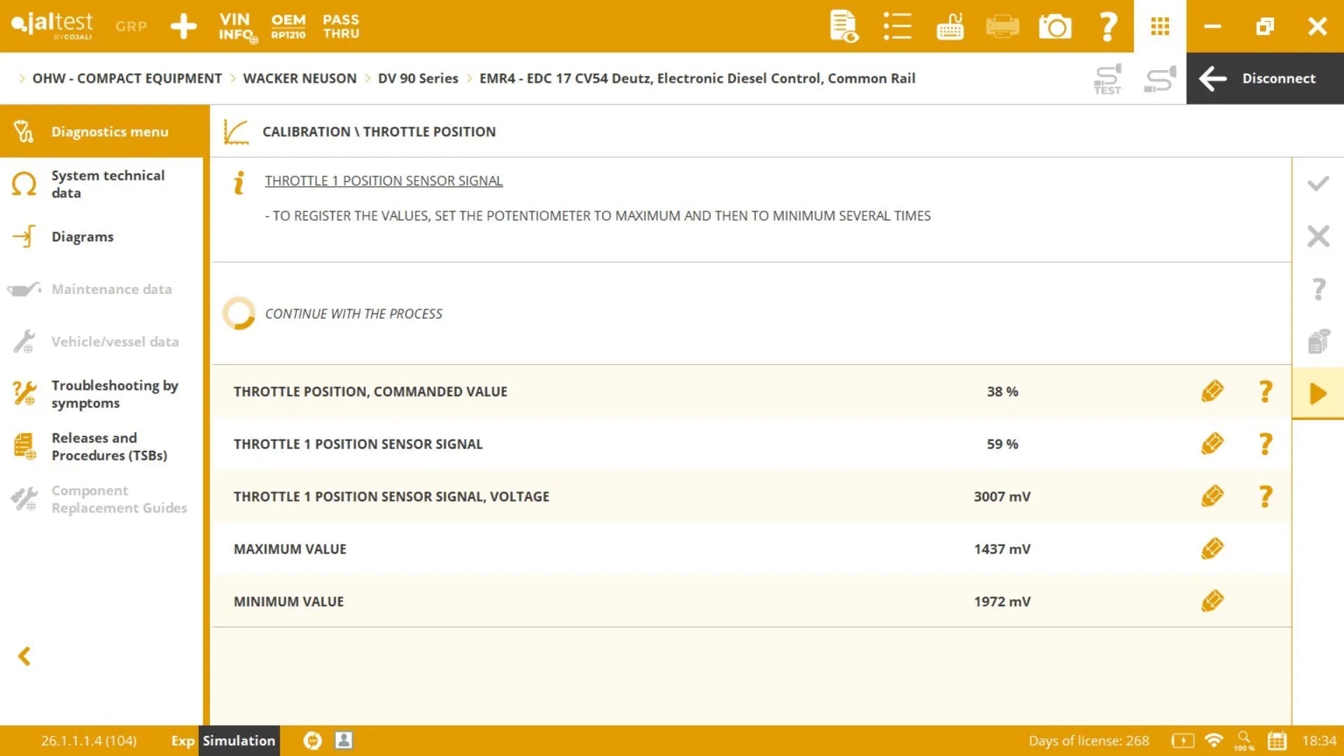 Scanner software screenshot