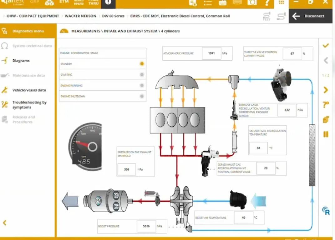 Scanner software screenshot