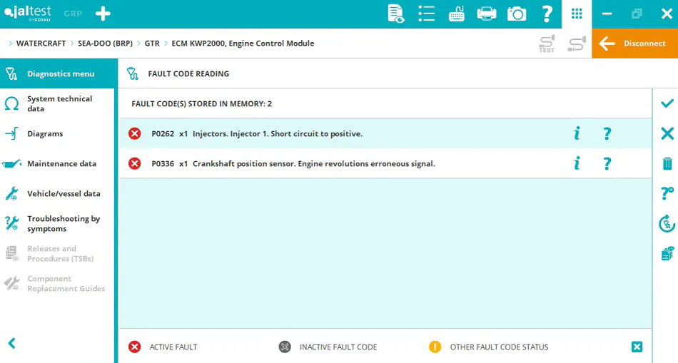Scanner software screenshot