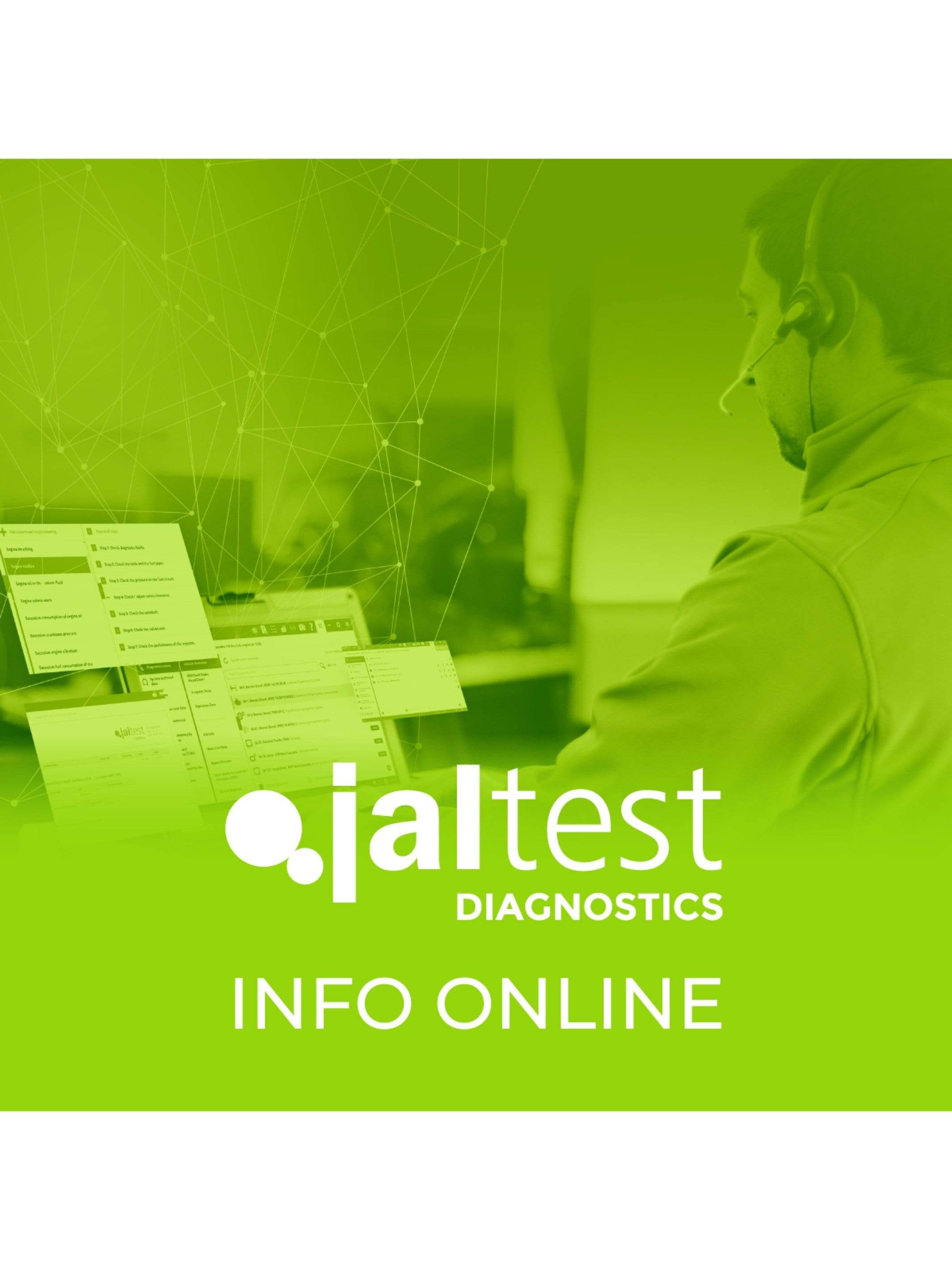 Jaltest AGV Diagnostics Info - Jaltest Agricultural, Commercial Vehicle, Material Handling, Construction & Heavy Equipment Diagnostic Kit